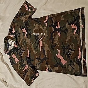 NWT POLO KIDS CAMO POLO SHIRT SIZE XL